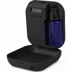 Difusor de Aromas Comercial / 150 ml / Cobertura 200 m² / Atomización Sin Agua / Control por App / Montaje en Pared / Color Negro