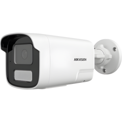 Cámara IP Bala 4 Megapixel (2560×1440) / Smart Hybrid Light IR+White Light 50 m (164 ft) / Detección Humana y Vehicular / Audio Bidireccional Integrado / WDR 120 dB / IP67 / PoE / H.265+ / Slot microSD 512 GB