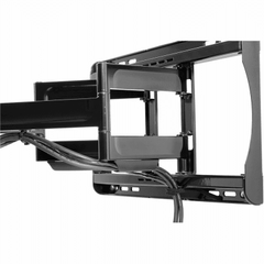Soporte de Pared Articulado Paramount para Pantallas 39" a 90" / Extensión 542 mm / Capacidad 68KG / VESA 200x100 a 600x400 mm / Inclinación +15°-5° / Pivote ±90°