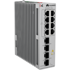Switch Industrial eKit / 8 Puertos PoE+ Gigabit + 2 SFP + 2 SFP+ / Montaje en Riel DIN / Fuente Redundante 1+1 : 54 a 57 VCD / Libre de licenciamiento / Gestión gratuita desde la Nube / Presupuesto PoE 220 W