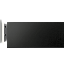 Panel de Rack 19 Pulgadas 1UR / Tapa Ciega / Acero Dulce / Negro RAL 9005 / 2.66 mm Espesor / Para Gabinetes y Racks Abiertos