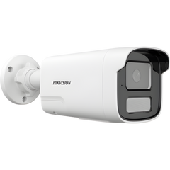 Cámara IP Bala 4 Megapixel (2560×1440) / Smart Hybrid Light IR+White Light 50 m (164 ft) / Detección Humana y Vehicular / Audio Bidireccional Integrado / WDR 120 dB / IP67 / PoE / H.265+ / Slot microSD 512 GB