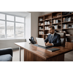 Teléfono IP Inteligente Yealink SIP-T88V Pro con Cámara HD y Auricular Bluetooth Inalámbrico