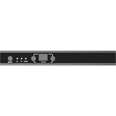 Transmisor KVM por IP | 4K@60Hz | 120 m con PoE | Loop-out | Multiview y Videowall | HDMI 2.0 | USB 2.0 | Metálico