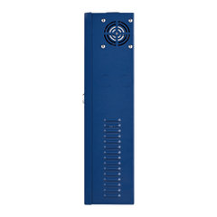 Fuente de poder profesional PoE (Power over Ethernet) de 8 puertos con capacidad total de 360W, diseñada específicamente para sistemas de videovigilancia CCTV y control de acceso.