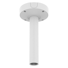 Base de Montaje para Techo SBP-180CMB / Aluminio / Color Blanco RAL9003 / Diámetro 180 mm / Peso 970 g / Tornillo TR30 / Orificio Conduit 19.1 mm / Compatible con Múltiples Modelos Hanwha