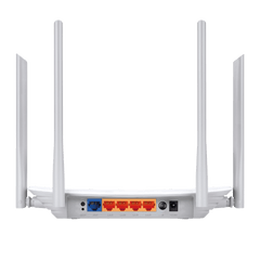 Router Inalámbrico / Boble Banda AC750 / 3 Antenas Externas Omnidireccional / 4 Puertos LAN 10/100 Mbps / 1 Puerto WAN 10/100 Mbps / EasyMesh