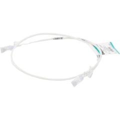 Cable de Parcheo TX6, UTP Cat6, Diámetro Reducido (28AWG), Color Blanco Mate, 2 ft.