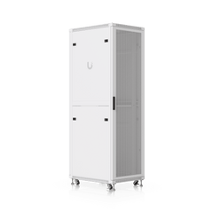 UACC Rack Cabinet 42U (600 × 800 mm) – Gabinete de Piso Totalmente Ensamblado con Ventiladores Integrados, Paneles Removibles, Ruedas con Seguro y Puerta Frontal Perforada para Óptimo Flujo de Aire