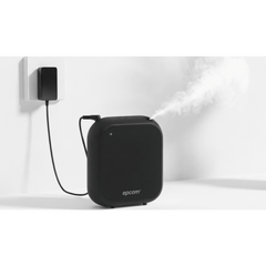 Difusor de Aromas Comercial / 150 ml / Cobertura 200 m² / Atomización Sin Agua / Control por App / Montaje en Pared / Color Negro