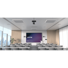 Sistema de Videoconferencia MVC-S98-C5U-004 de Yealink diseñado para Salas Extra Grandes con Triple Cámara Inteligente y Funciones Avanzadas de IA