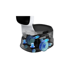 Robot de Entrega Automatizado / Área de Cobertura Máxima 200*200? / Velocidad de Movimiento Ajustable 0.1~1.0 m/s / Colaboración Multi-robot Hasta 20 Robots / Batería de Ion de Litio Ternaria / Pantalla de Publicidad 18.5 pul
