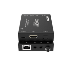 Extensor HDMI 4K@60Hz | PoC Bidireccional | HDR y Dolby Vision | Audio ARC y Óptico | Transmisión hasta 70m por CAT6