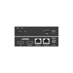 Splitter HDMI 1x2 | 4K@60Hz a 60m | 4K@30Hz a 70m | Cable Cat6 | EDID | HDCP 2.2 | Salida Loop