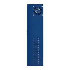 Fuente de poder profesional PoE (Power over Ethernet) de 8 puertos con capacidad total de 360W, diseñada específicamente para sistemas de videovigilancia CCTV y control de acceso.