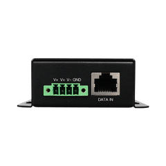 Inyector PoE Industrial / Ideal para Aplicaciones Solares / Entrada 9-42 Vcc / Salida PoE 48V / Conexión plug and play / Ideales para Conectar Cámaras PoE