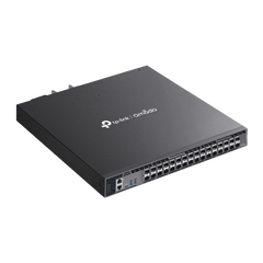 Switch Gestionado L3+ / 26 Puertos 10G SFP+ + 6 Puertos 10G/5G SFP28 / 820 Gbps Capacidad Conmutación / 410 Gbps Ancho Banda / Apilamiento 4 Unidades / Redundancia PSU / Montaje Rack