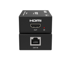 Splitter HDMI 1x2 | 4K@60Hz a 60m | 4K@30Hz a 70m | Cable Cat6 | EDID | HDCP 2.2 | Salida Loop