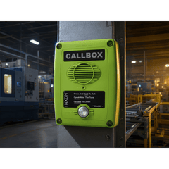 Callbox Digital NXDN, Intercomunicador Inalámbrico Vía Radio UHF 450-470MHZ, Serie Q7 en Color Verde
