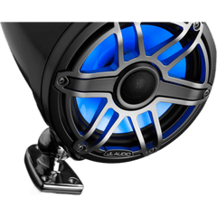 Bocina Cerrada para Torre / JL Audio M6 7.7" / Coaxial / 100 W RMS / LED Transflective™ / Rejilla Deportiva de Titanio / 45 Hz-25 kHz / 4 Ω