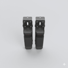 Haz Infrarrojo Inalámbrico ACCESS-PHW / Transmisor y Receptor Photo Beam / Triple Frecuencia 409-458 MHz / Alcance 20 Metros / Batería Litio 2300mAh / IP54 / Ajuste Angular -90° a +90° / Compatible Puertas Seccionales, Enrollables, C