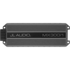 Amplificador Náutico y para Deportes de Motor / Monobloque Clase D / 300 W RMS a 2 Ω / IPX7 Resistente al Agua y Polvo / Filtro Paso Bajo 40-400 Hz / Ecualizador de Refuerzo de Graves / Control de Nivel Remoto Opcional / Fusible 30 A