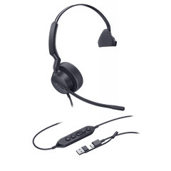 Diadema Alámbrica Yealink UH42 Mono UC con Audio HD y Conectividad USB-C/A