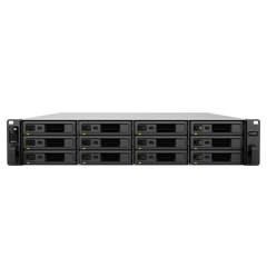 Unidad de Expansión Synology RX1225RP | 12 Bahías para Unidades 3.5" y 2.5" SATA HDD/SSD | Intercambio en Caliente | Fuente de Alimentación Redundante | Compatible con Synology DSM .