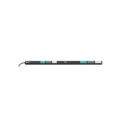 PDU Inteligente Monitoreable EL2P para Distribución de Energía, Enchufe de Entrada IEC 60309 3P+N+E 6h 16A (IP44), 21 Salidas C13/C15 y 21 C13/C15/C19/C21, de Instalación Vertical, 230 Vca, 16 Amp
