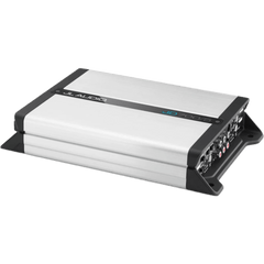 Amplificador de Sistema para Coche / 5 Canales / 700 W / Clase D / 4 x 75 W RMS + 1 x 180 W RMS a 4 Ω / 4 x 100 W RMS + 1 x 300 W RMS a 2 Ω / Filtros Paso Alto, Paso Bajo y Paso de Banda / Refuerzo de Graves / Control de Nivel Remoto Opcional
