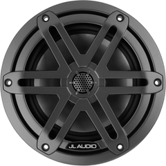 Bocinas Náuticas JL Audio M3 / 6.5" Coaxiales / 60 W RMS / Tweeter Cúpula Seda 19 mm / LED RGB / Rejilla Deportiva Gris / Marino