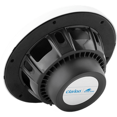 Altavoces náuticos Clarion® CMS 6.5" / 30 W RMS / 4 Ohmios / 87 dB / 55 Hz-20 KHz / RGB LED / Blanco y Negro Clásico