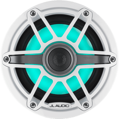 Bocinas Náuticas / 6.5" / Coaxial / 75 W RMS / LED Transflective / Rejilla Deportiva Blanca / 89.5 dB / 55 Hz-25 kHz / 4 Ω