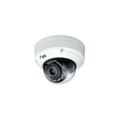 Cámara IP Domo Edge AI Plus 8 Megapixel (4K UHD 3840x2160) / Lente Motorizado Vari-focal 4.3-9.8 mm / IR 60 m (196.9 ft) / IK10 IP67 / NDAA Compliant / Análisis IDLA Pro / DirectIP 2.0 / PoE+12VDC
