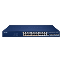 Switch Gestionado PoE++ 802.3bt / 16 Puertos Gigabit PoE++ 95W + 8 Puertos Gigabit + 4 Puertos 10G SFP+ / Presupuesto PoE 420W / IPv6/IPv4 / L2/L4 / ERPS / CloudNMS / Rack 440 mm (17.3 in)