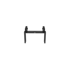 Rack de Distribución Aéreo de 2 Postes PanZone®, Rieles Roscados #12-24, de 6 UR, Color Negro