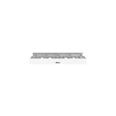 Organizador de Cables Horizontal NetManager de Alta Densidad, Doble (Frontal y Posterior), Para Rack de 19in, 1UR, Color Blanco