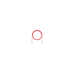 Cable de Parcheo TX6, UTP Cat6, Diámetro Reducido (28AWG), Color Rojo, 7.62 Metros (25 Pies)
