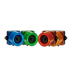 Combinacion de baliza LED color Ámbar y sirena electrónica de 31 tonos resistente a la intemperie de volumen máx. 123 dB a 12-24 VCD