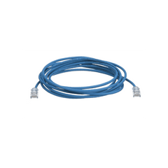 Cable de Parcheo TX6, UTP Cat6, Diámetro Reducido (28AWG), Color Azul, 12.19 Metros (40 Pies)