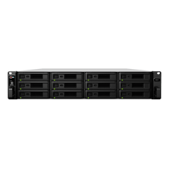 Unidad de Expansión Synology RX1217/RX1217RP | 12 Bahías de Disco | Compatible con SATA 3.5” y 2.5” | Expansión de Volumen en Línea | Fuentes de Alimentación Redundantes (RX1217RP) | Administración con
