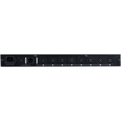 Amplificador de Señal DMX512 de 8 Canales / Entrada Digital DMX512 de 2 Canales / Aislamiento Fotoeléctrico Entrada-Salida / 8 Salidas de Amplificación Independientes / Función de Amplificación y Remodelado de Señ