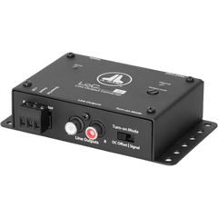 Convertidor de Salida de Línea de Vehículo JL Audio LoC-22 / 2 Canales de Entrada / 2 Canales de Salida / Alimentación 9-16 V CC / Salida Máxima 8 V RMS / Relación S/N 118 dB / Respuesta de Frecuencia 3 Hz-32 kHz / Fusib