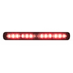 Luz auxiliar Giga Thin 11¨ Quadcolor Rojo/Azul/Ambar/Blanco 48 LED Con funcionalidad de director de tráfico