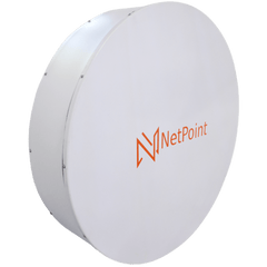 Antena Parabólica MLO de Banda Ultraancha / 4.9-7.2 GHz / Ganancia 30 dBi / Dual Slant 45°-90° / 2 ft (60 cm) / Conector Dual N-Hembra / Incluye Jumper N a RPSMA / Radomo de Fibra de Vidrio