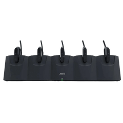 Estación de Carga / 5 Bays / Para Headset Perform 45 / Actualización Firmware USB / LED Indicadores / Rack 19 pulgadas / 2 Años Garantía