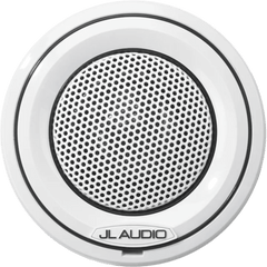 Tweeter de Componentes Náutico JL Audio M6 / 1" (25.4 mm) / Cúpula de Seda / Alta Potencia y Amplia Dispersión / Resistencia a Corrosión y UV / Soportes de Montaje Blancos / Anillo Embellecedor Blanco