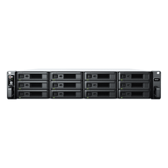 Servidor de Almacenamiento RackStation RS2423+ | 12 Bahías | 2U | Hasta 216 TB | Rendimiento 3,500/1,700 MB/s | Expansión a 432 TB | 10GbE | Fuentes de Alimentación Duales | Alta Disponibilidad.