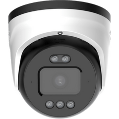 Cámara Turret AI TrueColor 8 Megapixels (4K) / Sensor 1/1.8" / Lente 4 mm F1.0 / Smart Hybrid Light IR 40 m + Luz Blanca 30 m / IP67 IK10 / PoE / NDAA Compliant / VCA 2.0 / Detección hasta 75 m