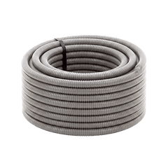 Tubo Flexible tipo Liquidtight de 1 1/4" (32 mm) / Acero + Forro PVC / Rollo de 20 Metros.